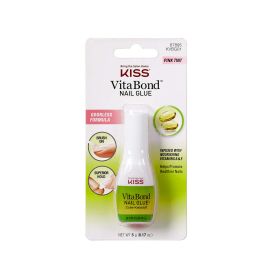 Kiss Vitabond Odorless Nail Glue, Net Wt. 5 G (0.17 Oz.)