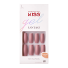 KISS Gel Fantasy Collection Sculpted Fake Nails, Looking Fabulous, 28 Count