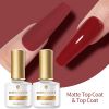 BORN PRETTY Top Gel Nail Polish 7ml Semi Permanent Varnish Function Gel Base Super Top Coat Transparent Gel Nails Soak Off Gel